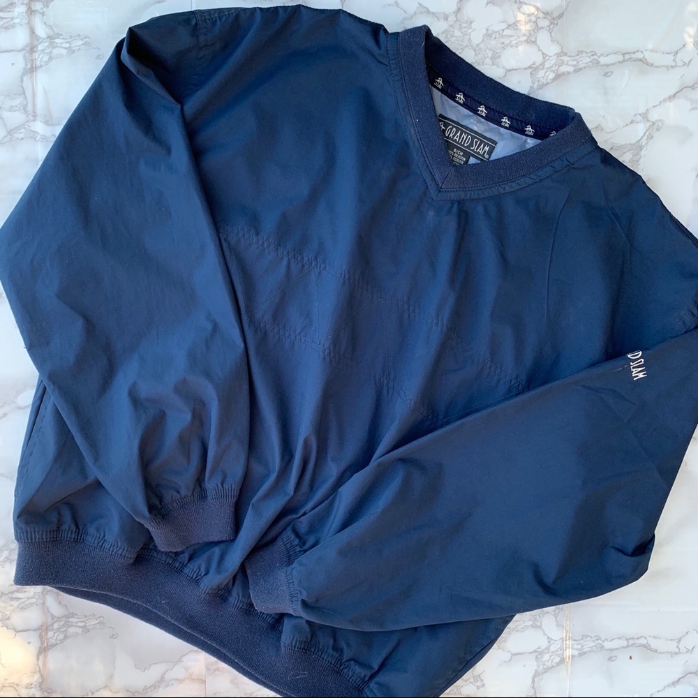 Grand Slam Navy Light Weight Jacket